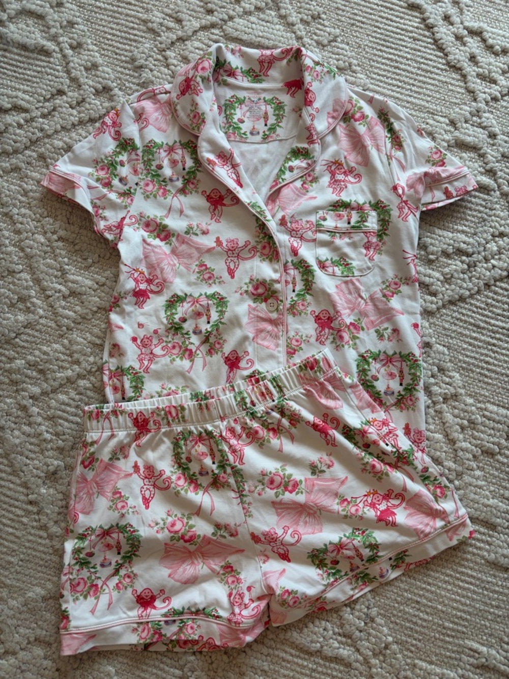 Roller Rabbit LoveShackFancy  pjs XS EEUC